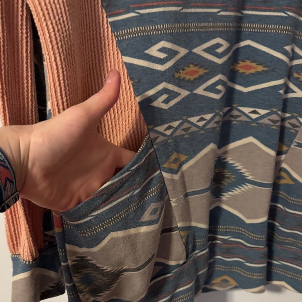 Filly Flair Multicolor Aztec Tunic - Picture 2 of 4